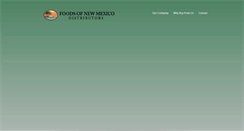 Desktop Screenshot of foodsofnewmexico.com