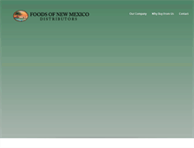 Tablet Screenshot of foodsofnewmexico.com